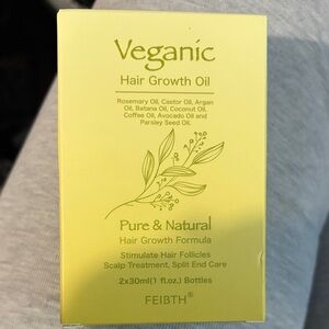 Veganic Hair Growth Oil TWO BOTTLES